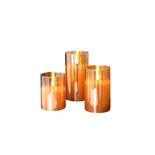 Flameless LED Candles - Long Battery Life & Flickering Effect