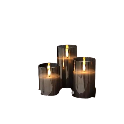 Flameless LED Candles - Long Battery Life & Flickering Effect