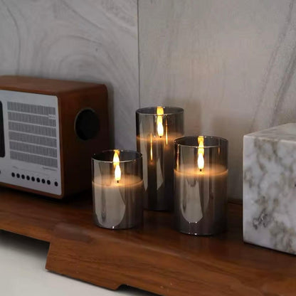 Flameless LED Candles - Long Battery Life & Flickering Effect